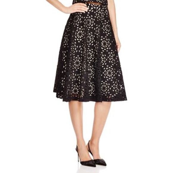 Alice + Olivia Dresses & Skirts - Alice + Olivia Viviana Cutout A-Line Skirt - Size 4